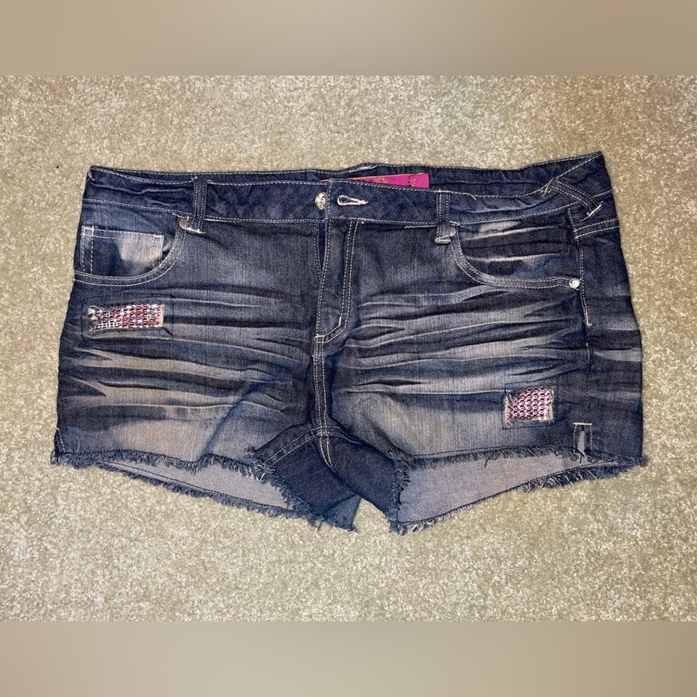 Celebrity Pink Jean Shorts